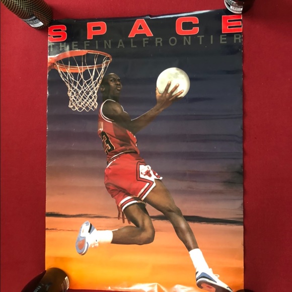 Michael Jordan Space the Final Frontier Poster - Picture 1 of 4